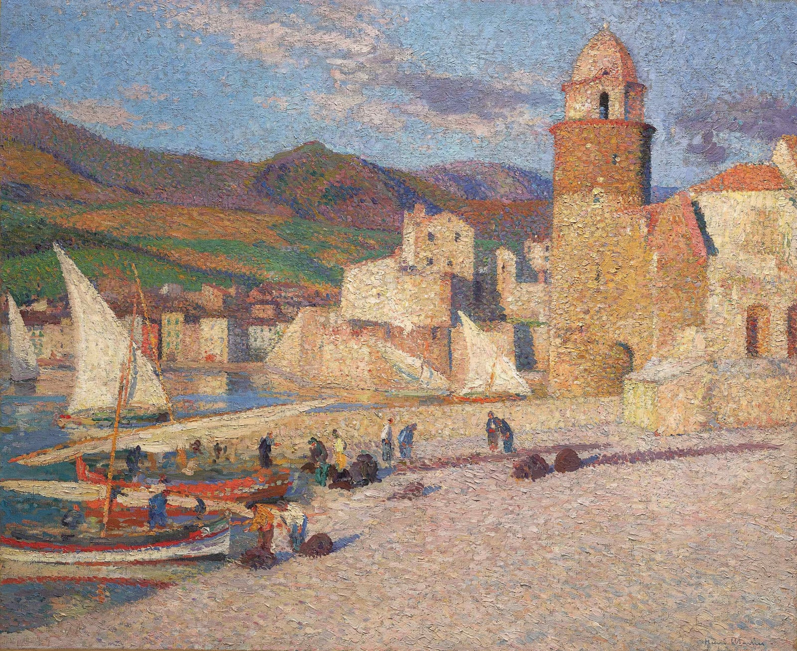 Henri MARTIN, La Tour de Collioure, 1920