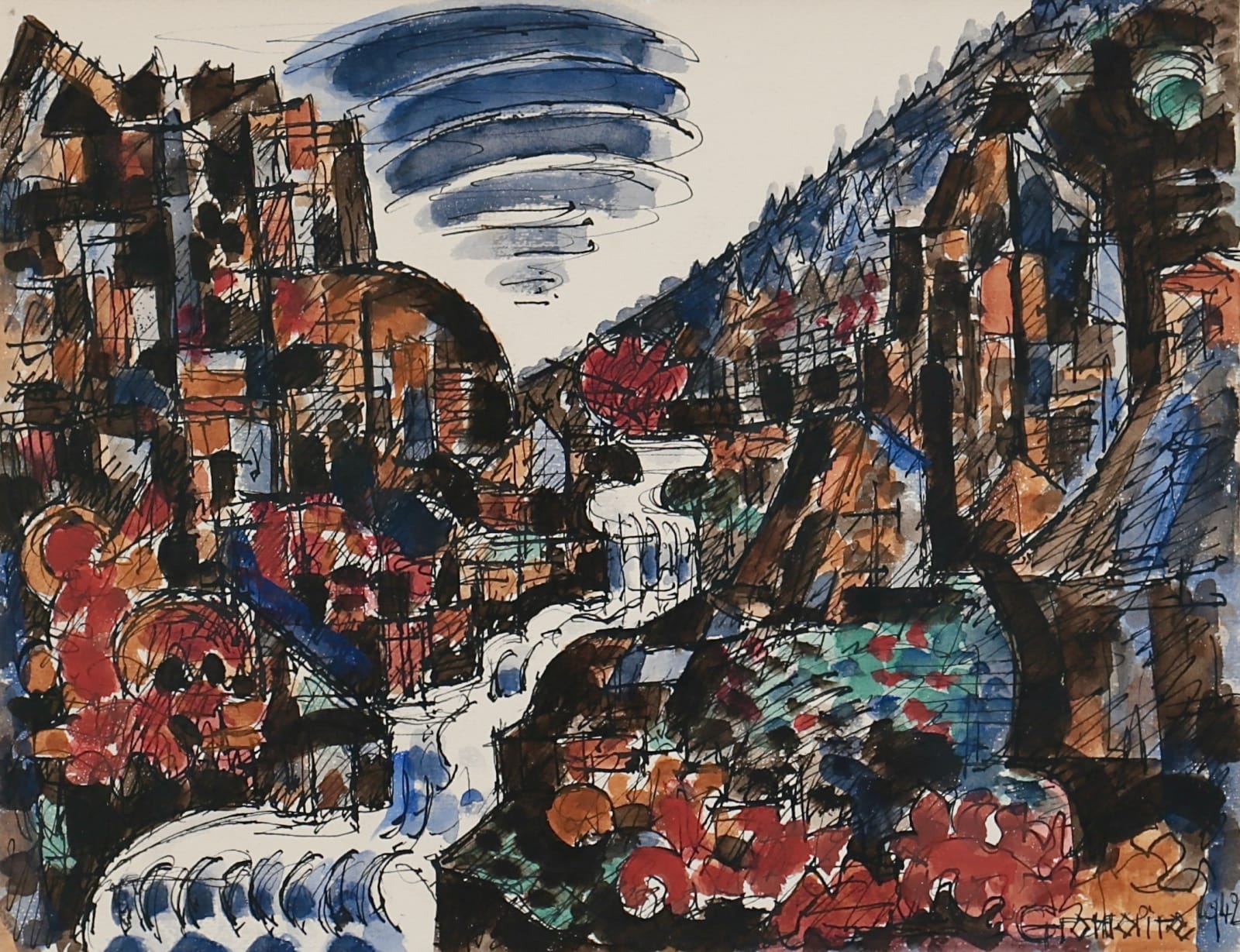 Marcel GROMAIRE, Le Torrent, 1942