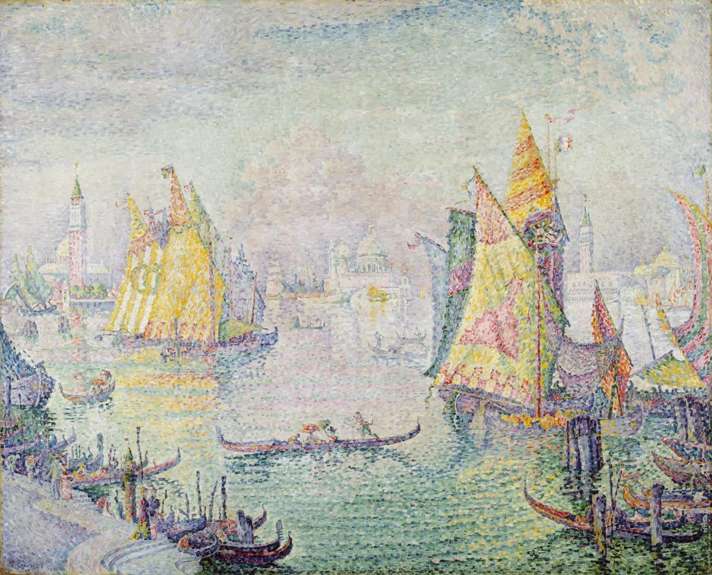 Paul SIGNAC, Venise. Bassin de Saint-Marc, 1907