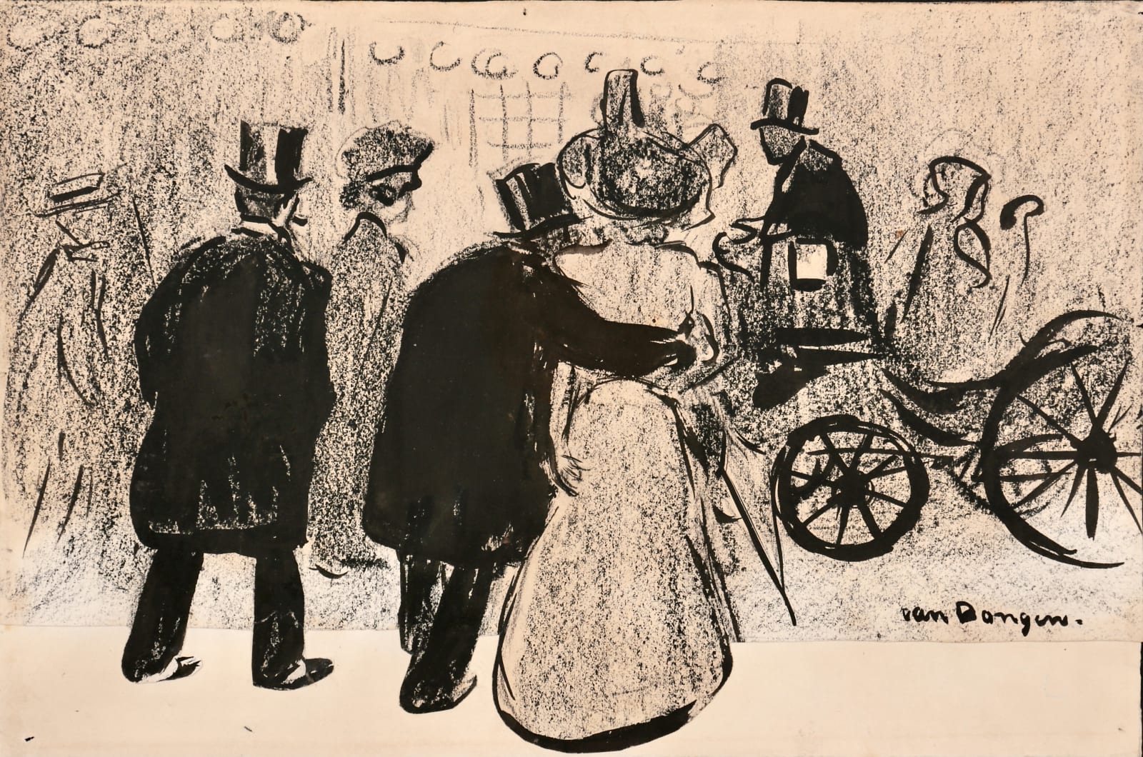 Kees van Dongen, La Calèche, 1901 (circa)