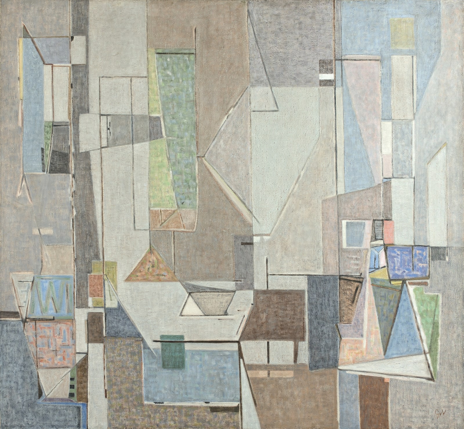 Geer van VELDE, Composition - atelier, 1951 (circa)