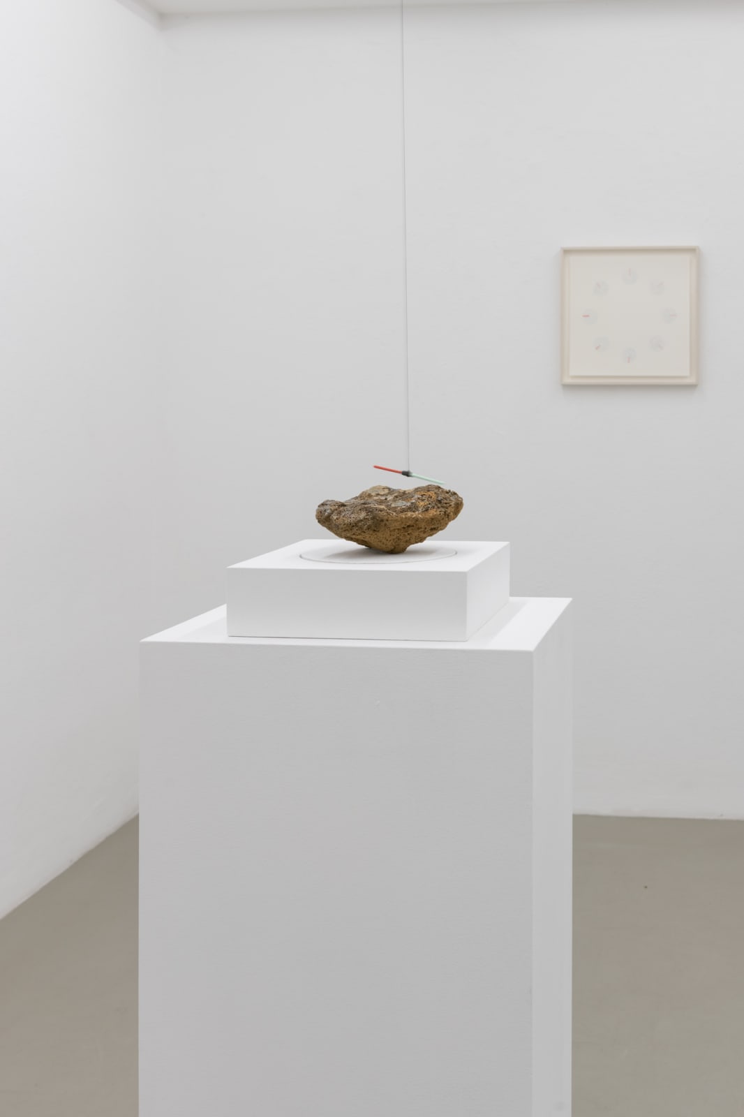 Anna Rún Tryggvadóttir Rotating North, 2023 25 x 25 x 20 cm, Unique work Icelandic Stone, magnetic needle