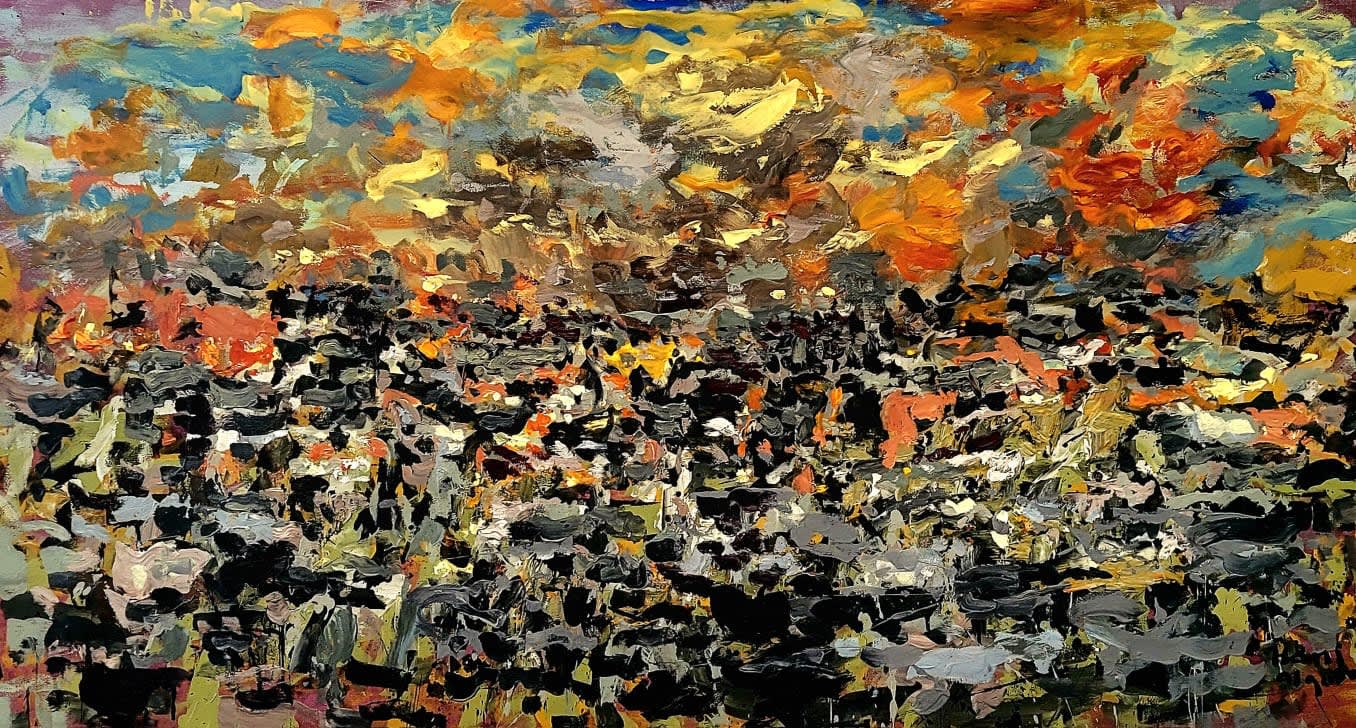 Hani Alqam, Heavy Eid on Gaza, 2024