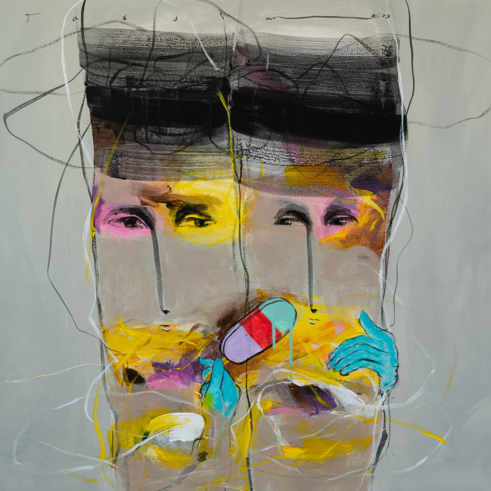 Jassim Aldhamin, Myself and I I, 2023