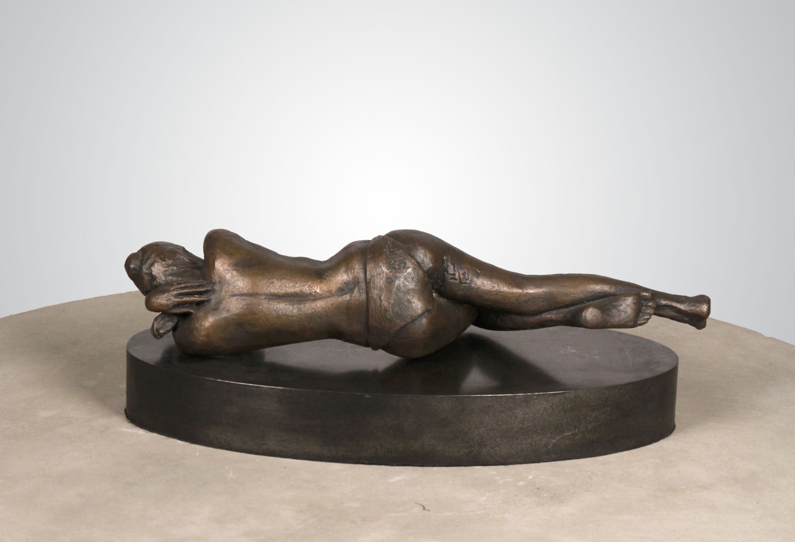 Between the Shadow & the Soul bronze sculpture by Anton Smit