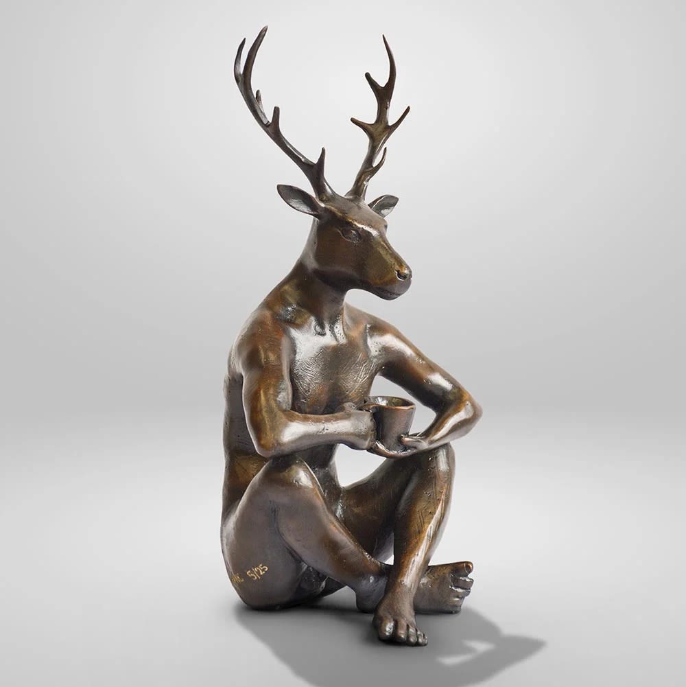 Gillie and Marc, The Deerman Loves His Flat White