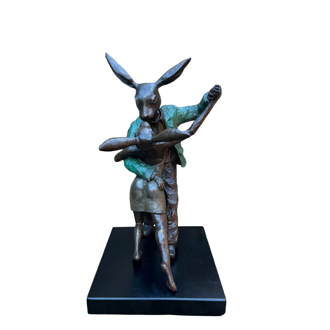 Carol Cauldwell, Rabbits Tango, 2017