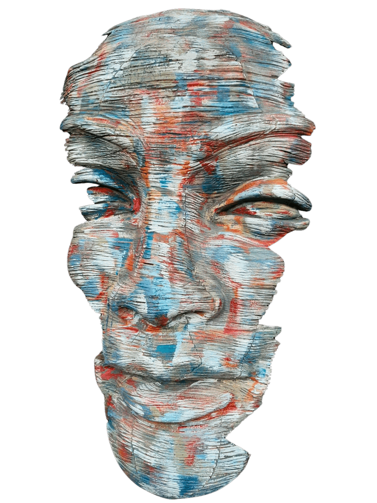 Anton Smit, Faith Mask Large (Wall Mounted)