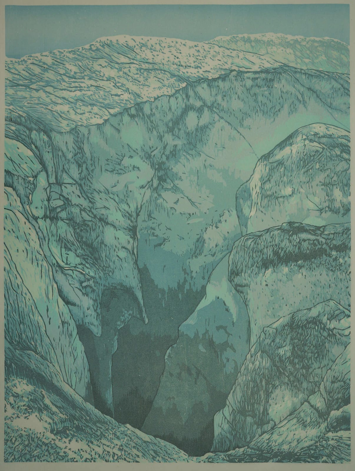 MOUNLIN ON TURNER GLACIER (2024) - TODD ANDERSON