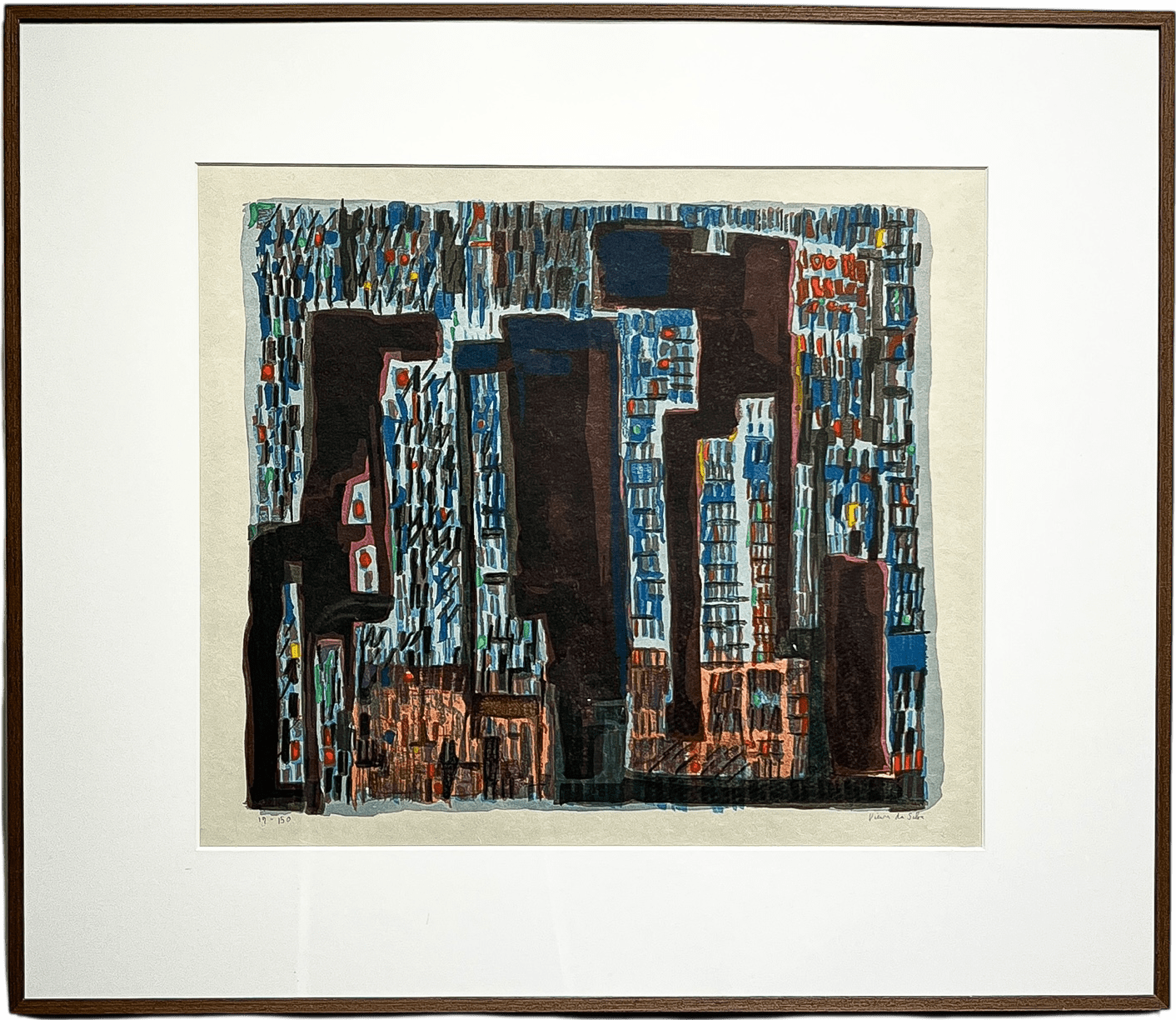 Maria Helena Vieira da Silva, Transylvanie, 1974