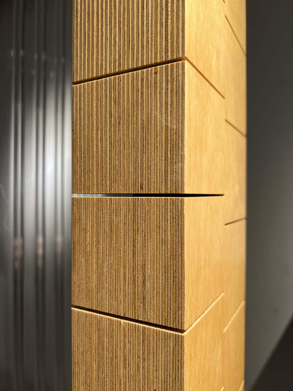 François Morellet, Zwei Interferentz Schnitte, 1977