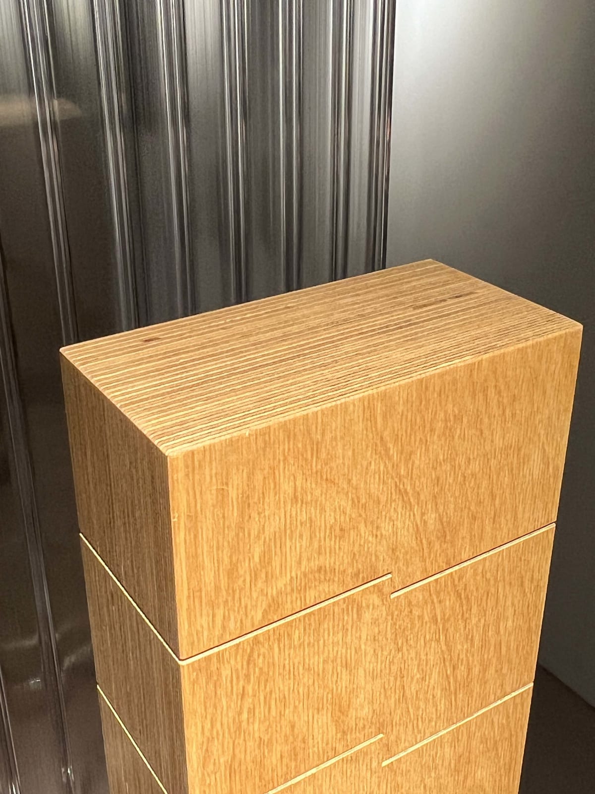 François Morellet, Zwei Interferentz Schnitte, 1977