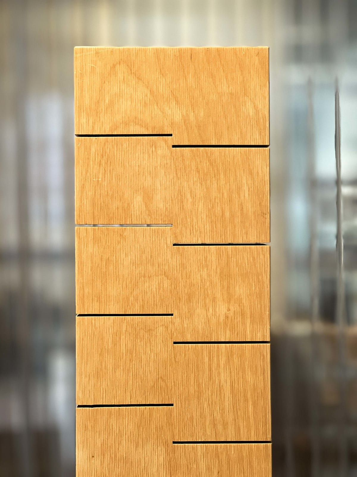 François Morellet, Zwei Interferentz Schnitte, 1977