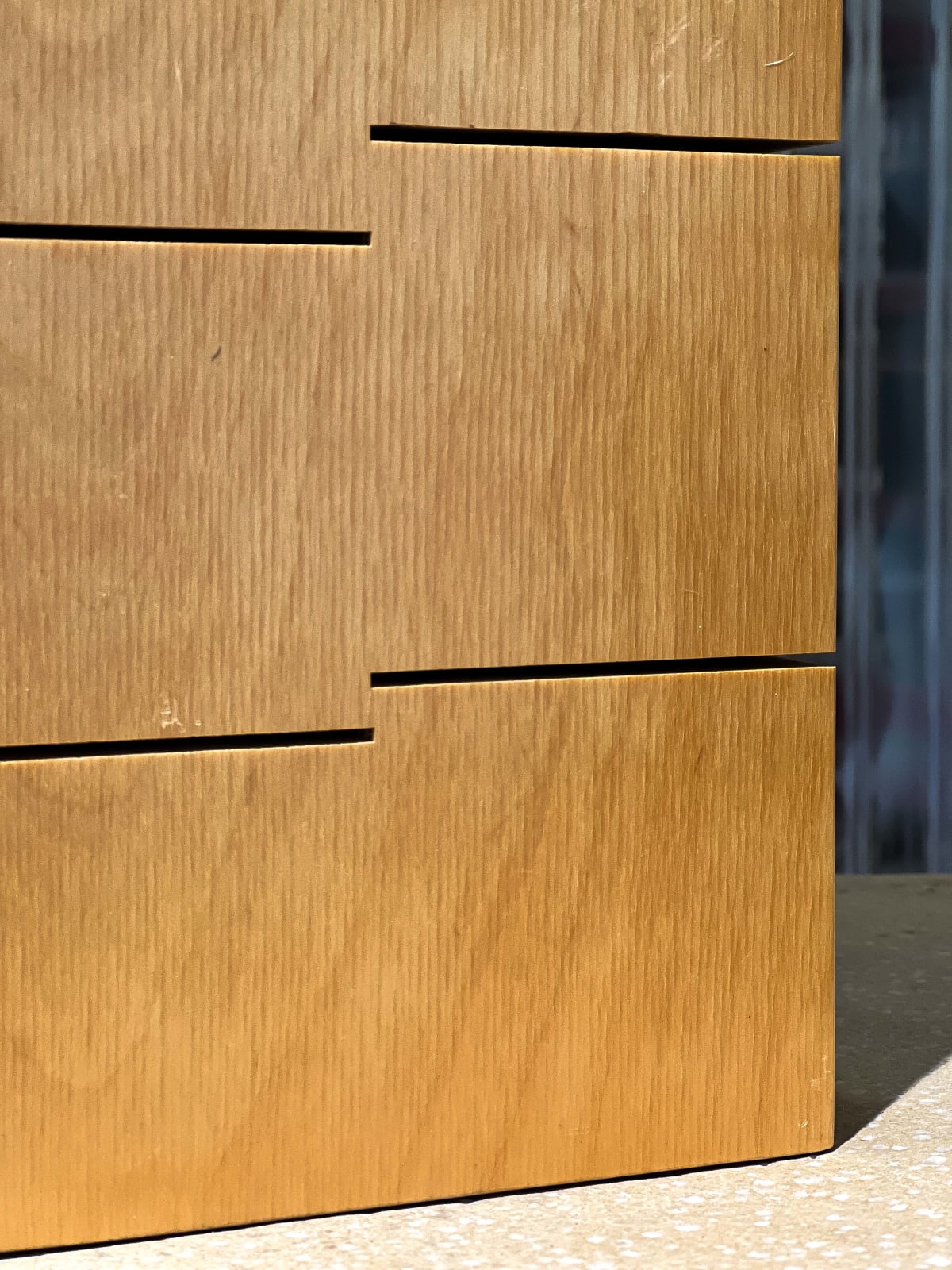 François Morellet, Zwei Interferentz Schnitte, 1977