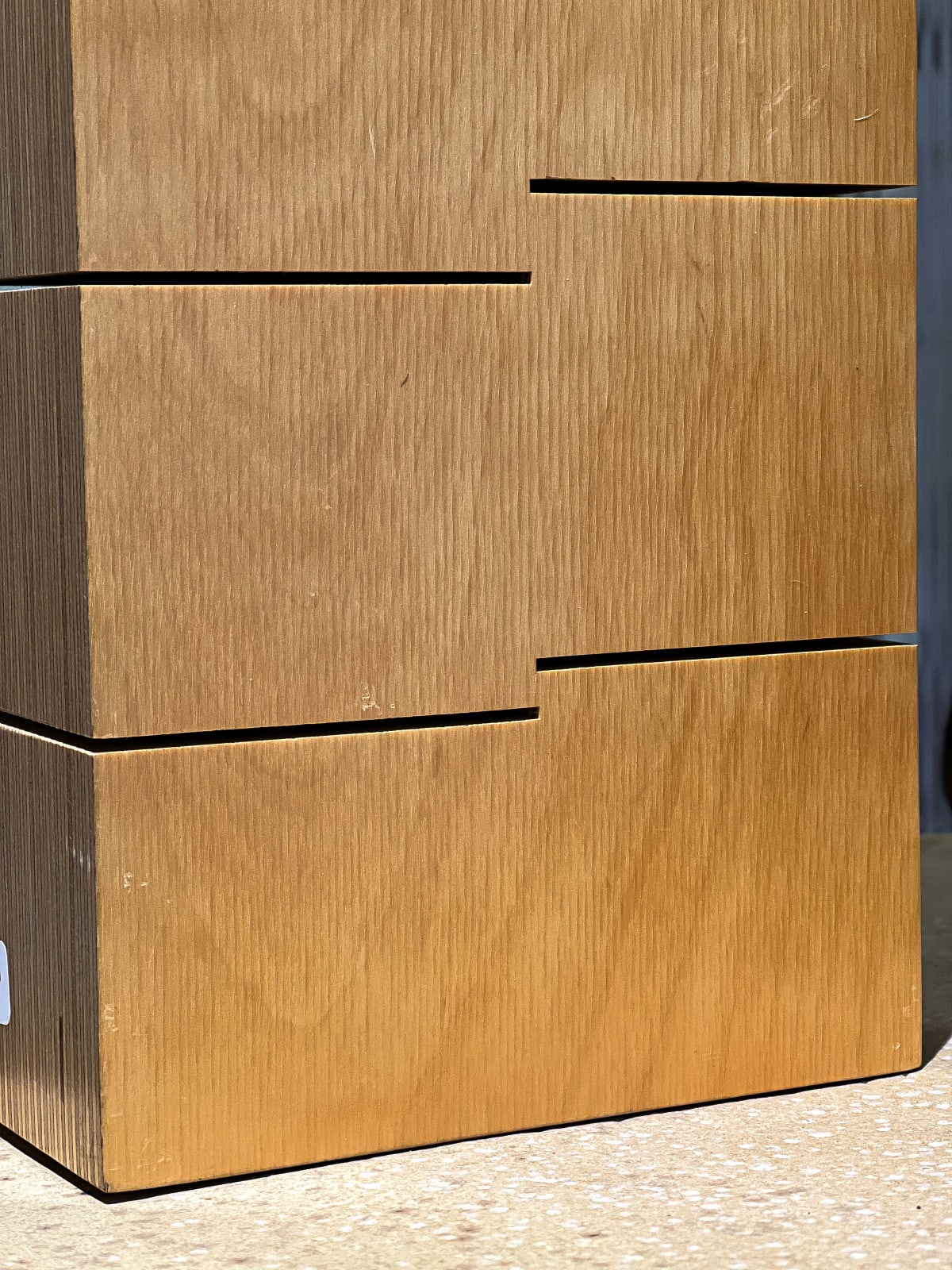 François Morellet, Zwei Interferentz Schnitte, 1977