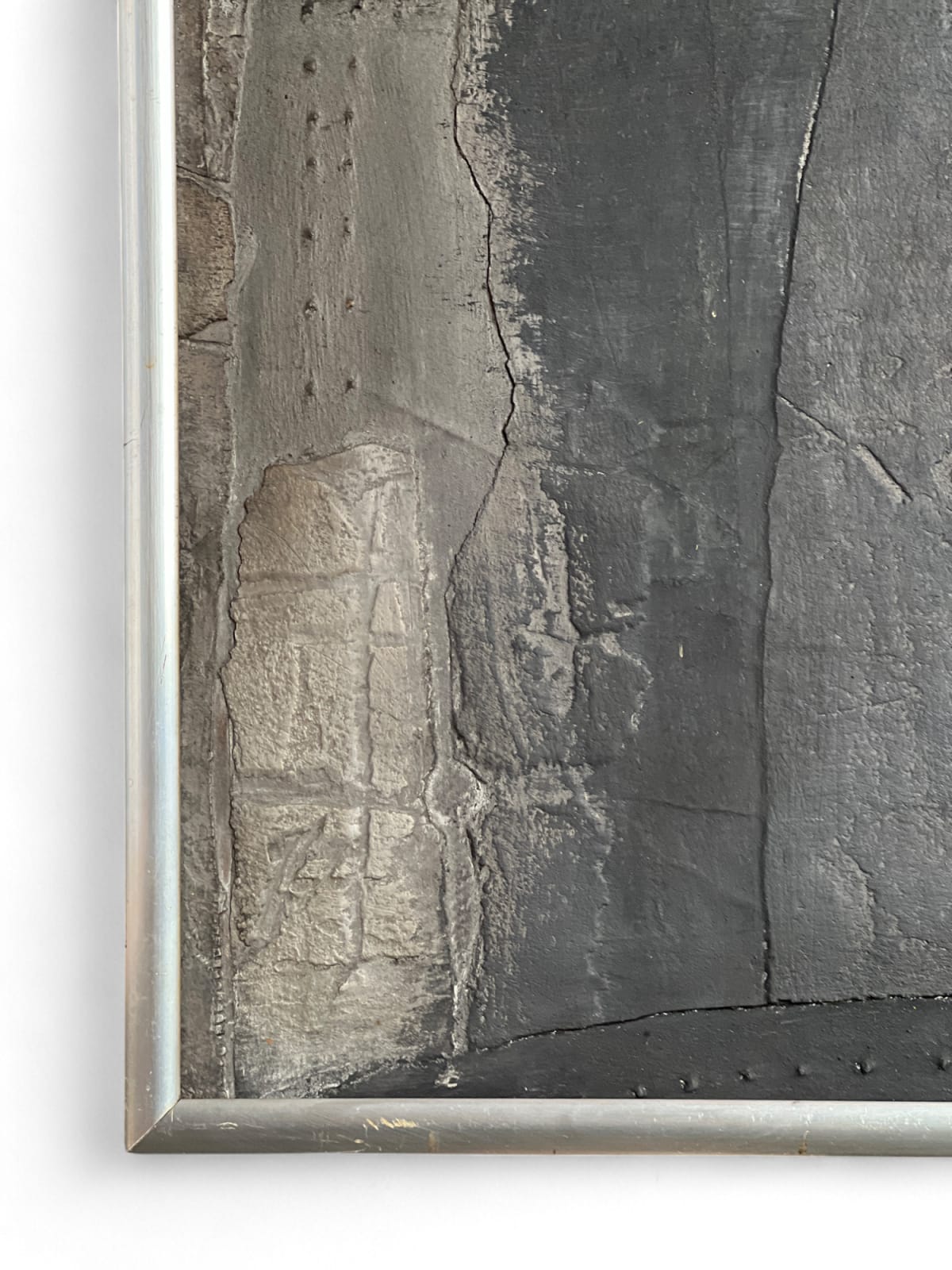 Rik van Bentum, Battle scared wall, 1960