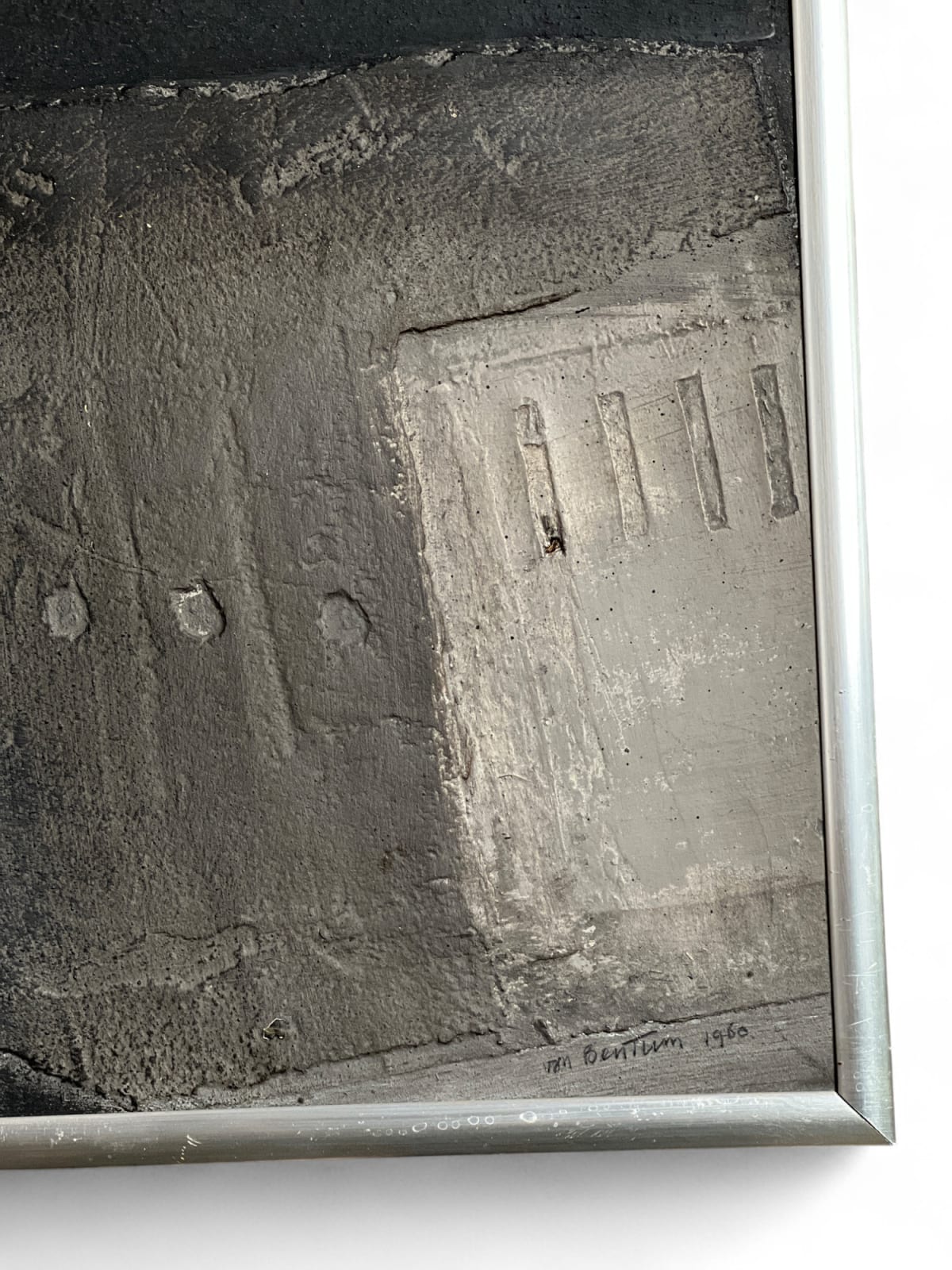 Rik van Bentum, Battle scared wall, 1960