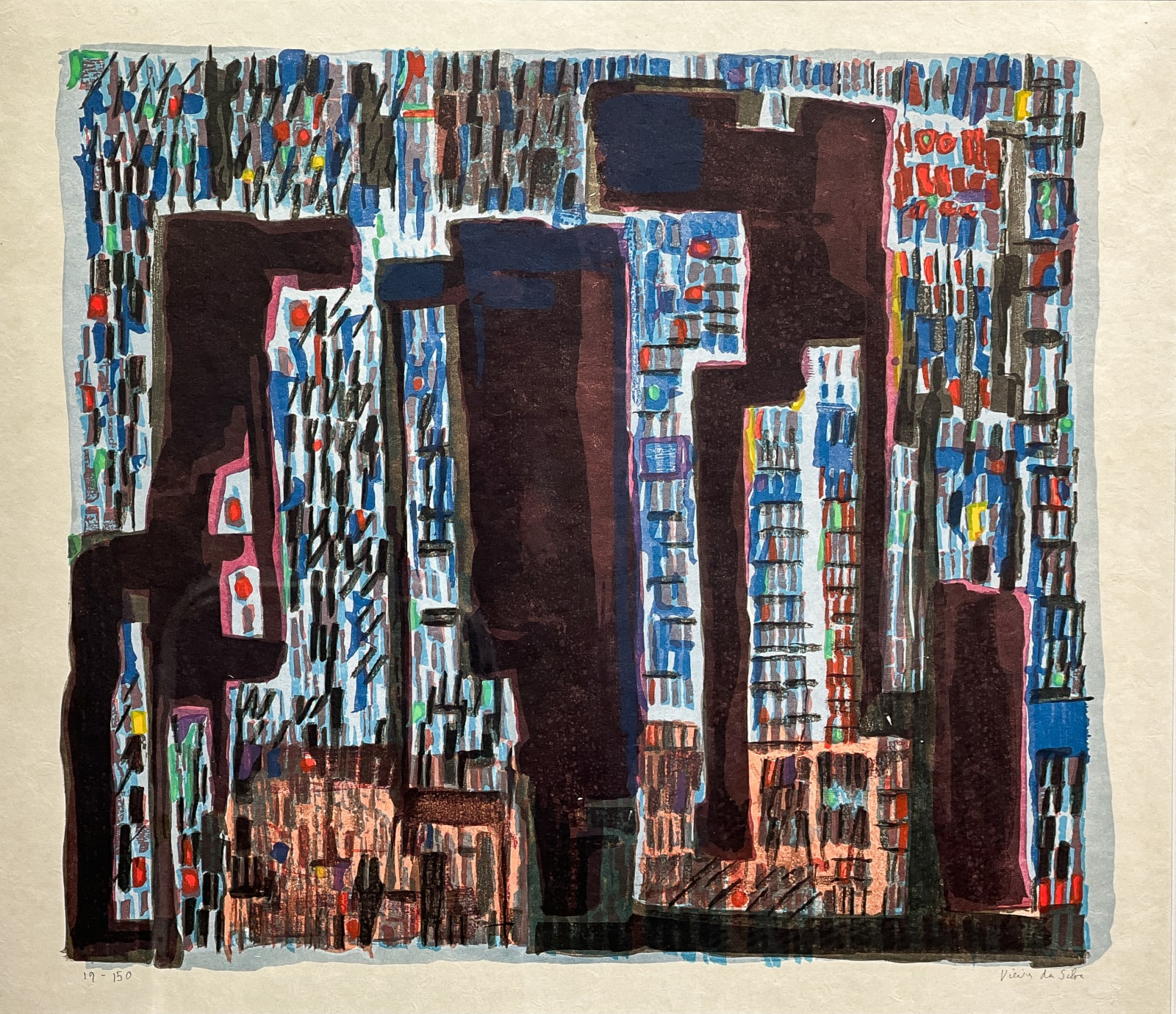 Maria Helena Vieira da Silva, Transylvanie, 1974