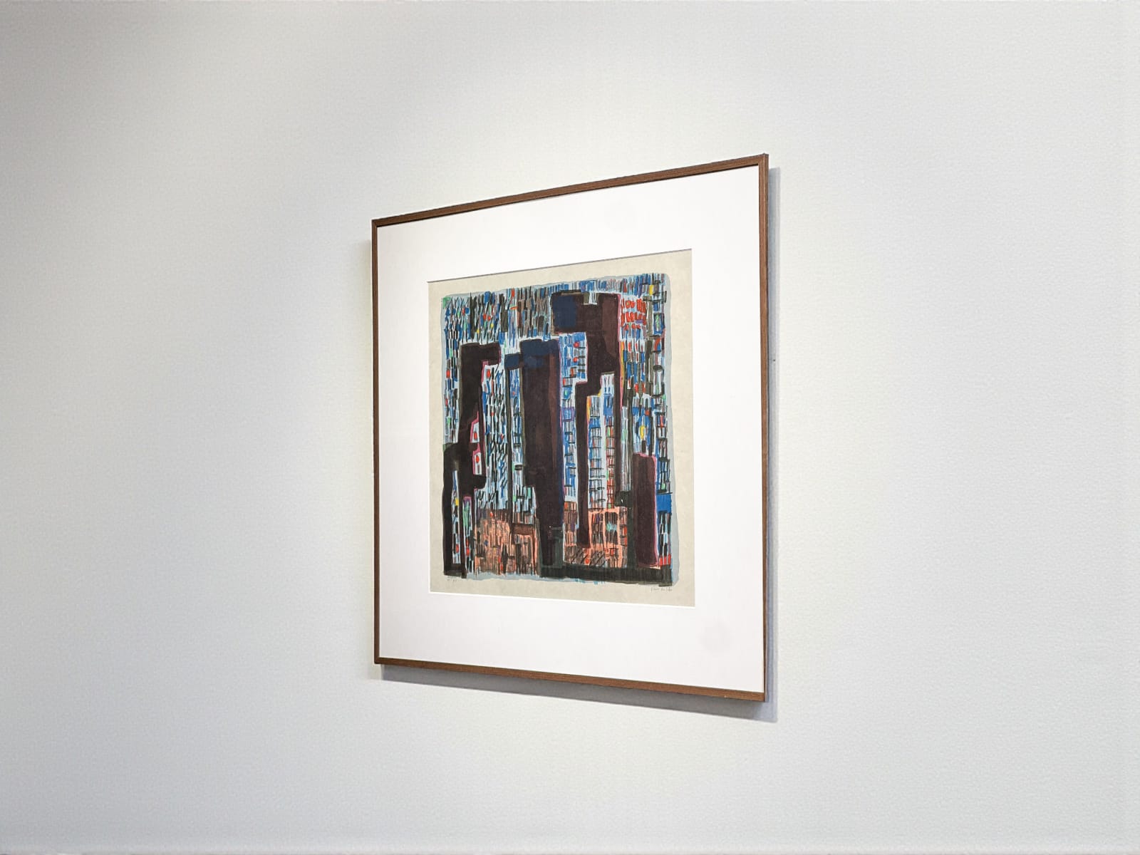 Maria Helena Vieira da Silva, Transylvanie, 1974