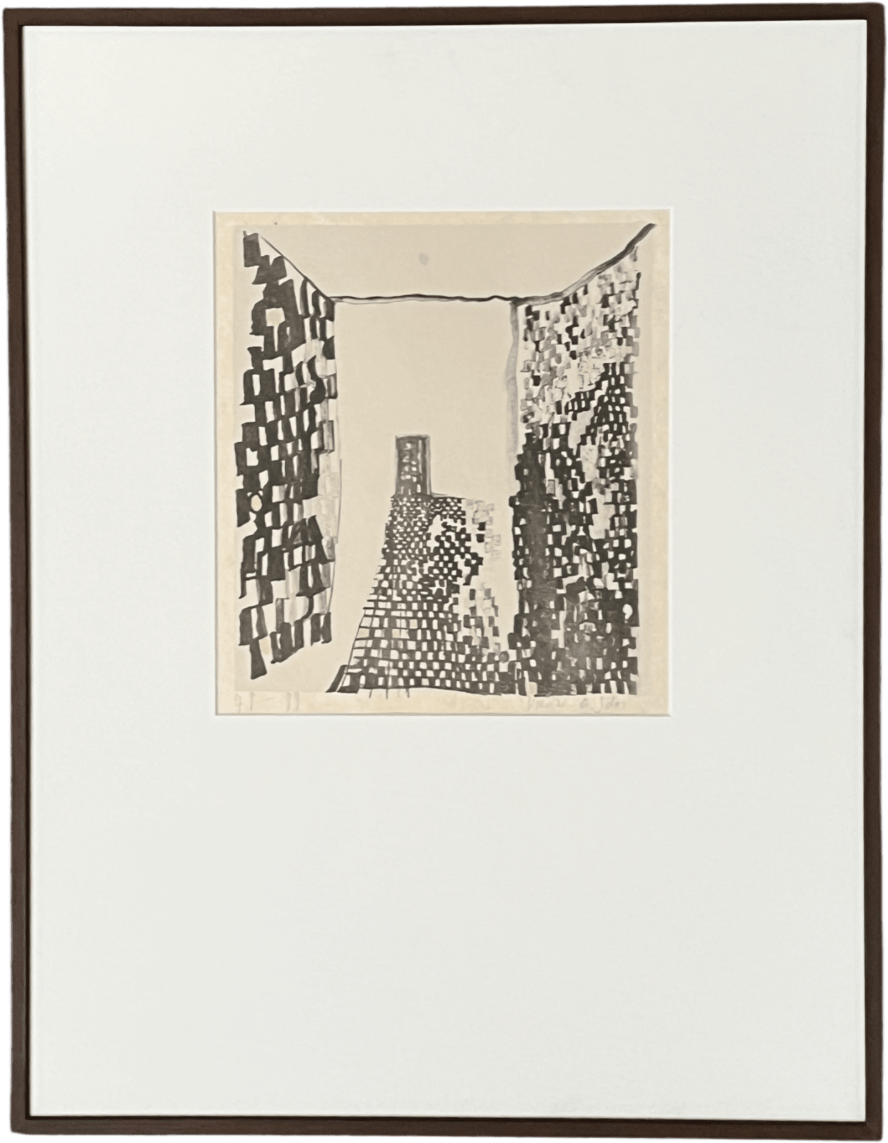 Maria Helena Vieira da Silva, La Chambre, 1977