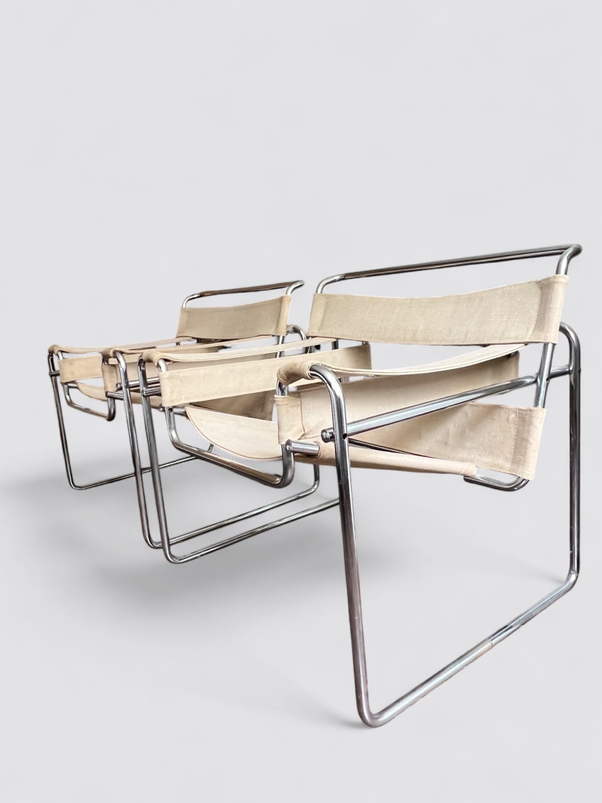 Marcel Breuer, Wassily chair, model B3, 1928 (exc. 1960s)