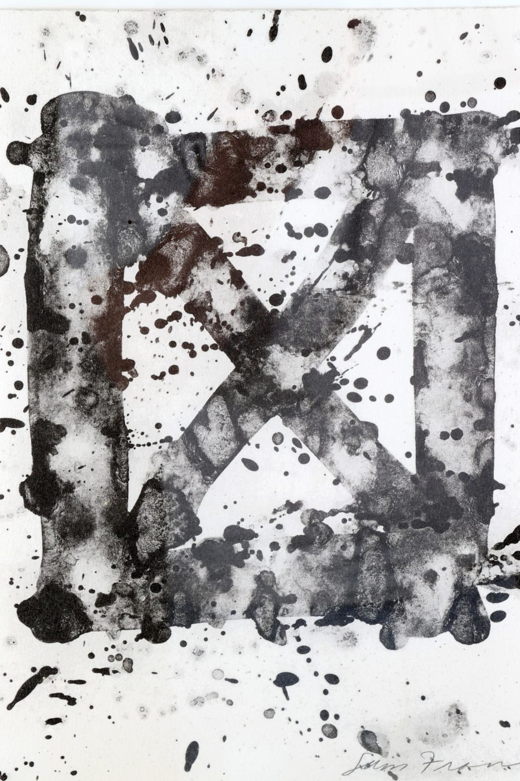 Sam Francis, Cross & Square