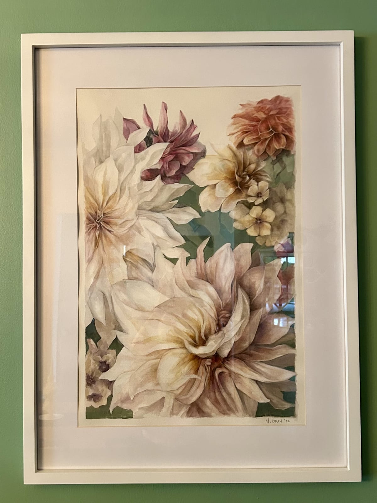 Natasha Gray, Dahlia Bouquet, 2024