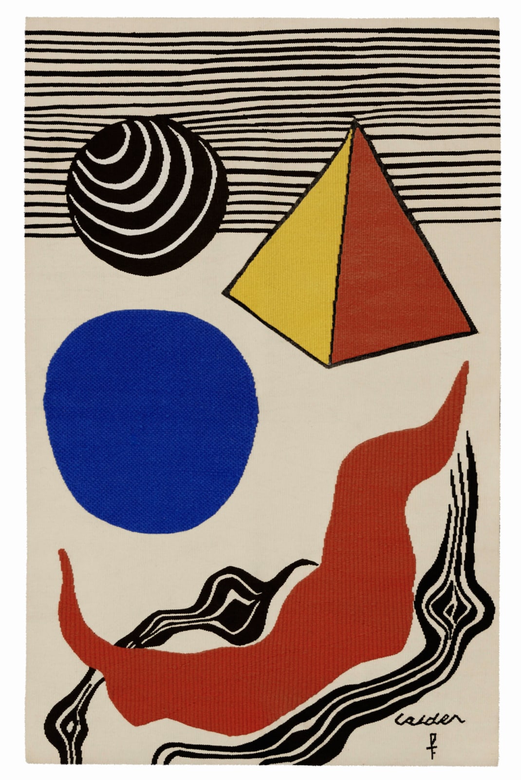 Alexander Calder, La Vague Rouge, 1970