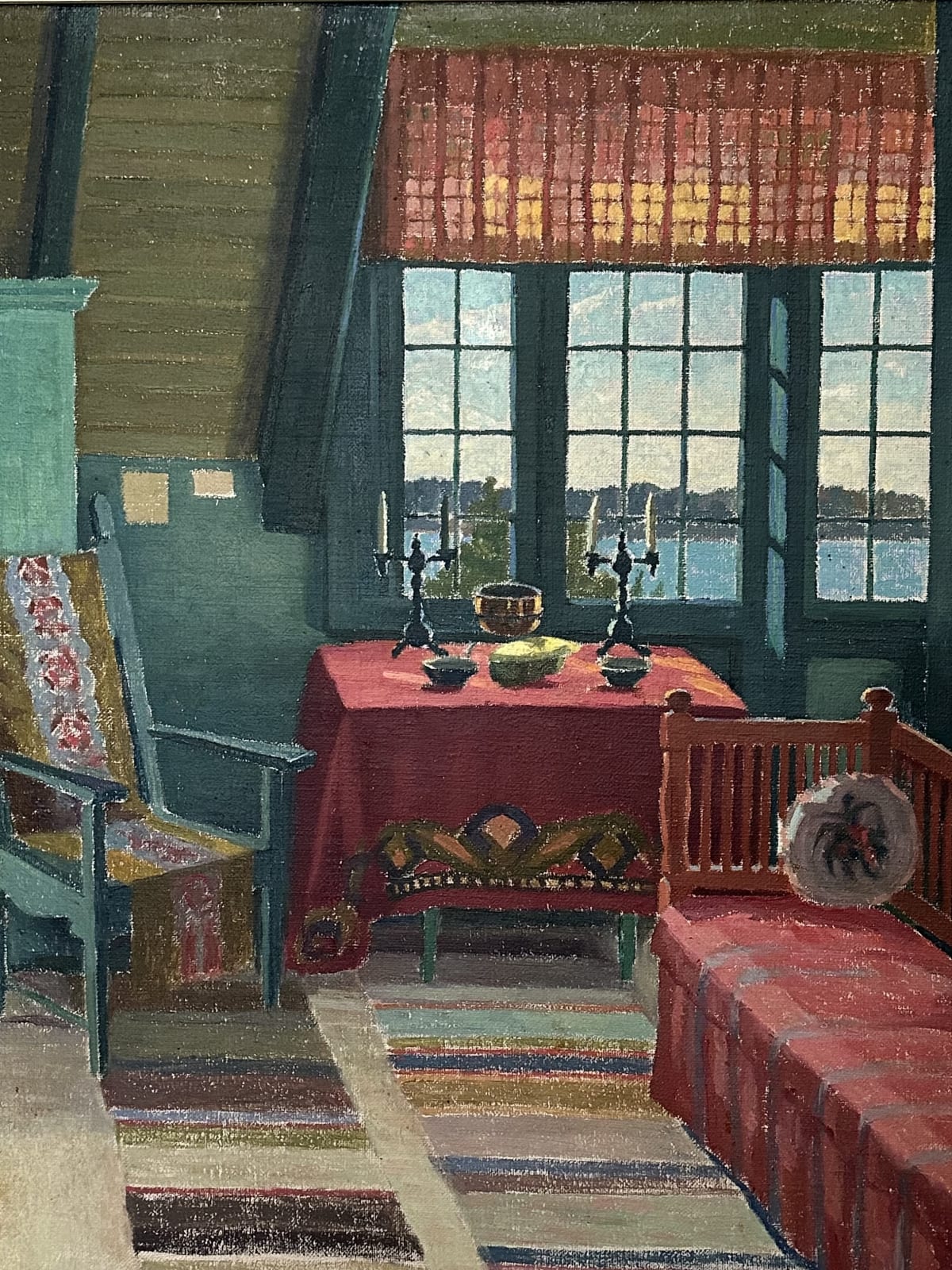 Carl Sigurd Ring , Interior, Stockholm Archipelago