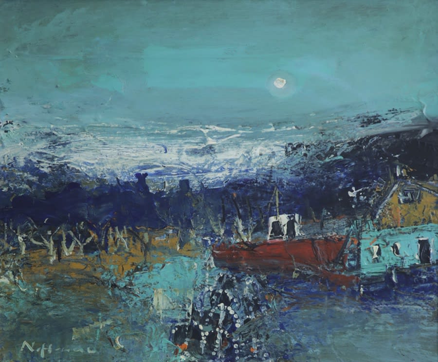 Misc Private Sales A-Z, Nael Hanna- Blue Sky Over Angus