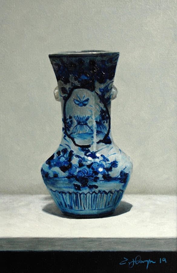 Andrew Thompson, Blue & White Vase