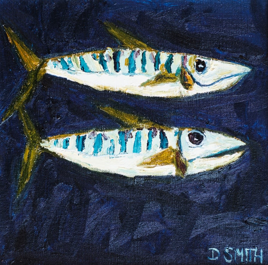 David Smith RSW, Two Denizens of the Deep