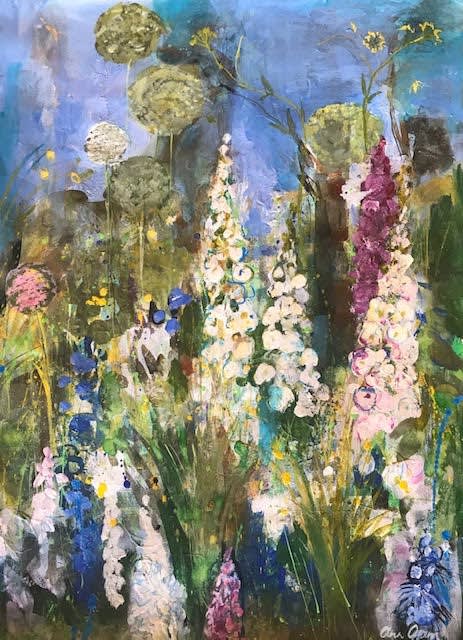 Ann Oram, Detail of a Garden, Chelsea