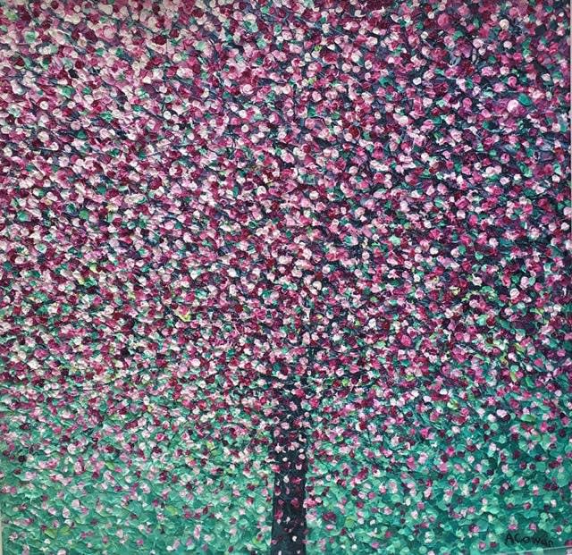 Alison Cowan, Spring Blossom Fall