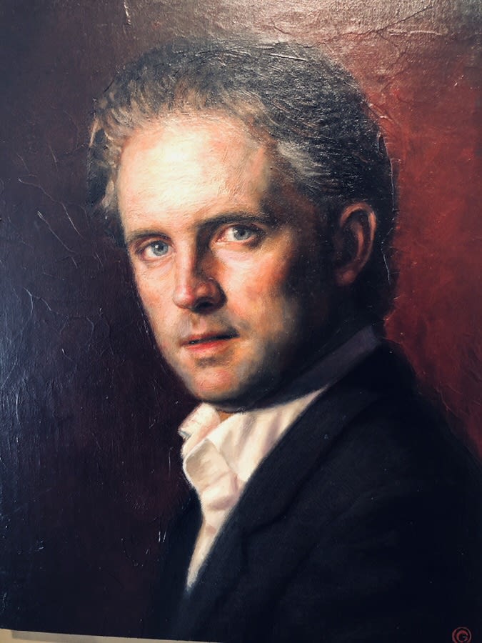 Stuart Luke Gatherer, Evening Self Portrait