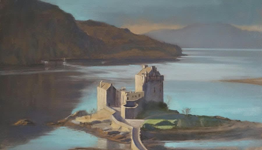 Dale Bissland, Morning, Eileen Donan