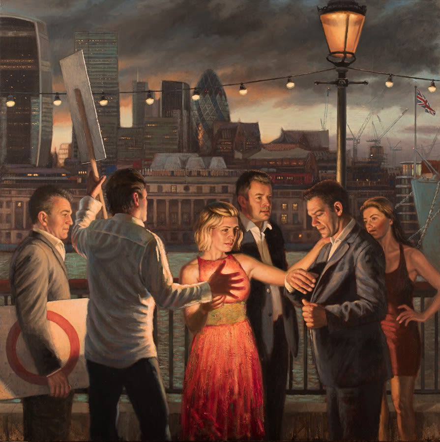 Stuart Luke Gatherer, Customs House: Dusk