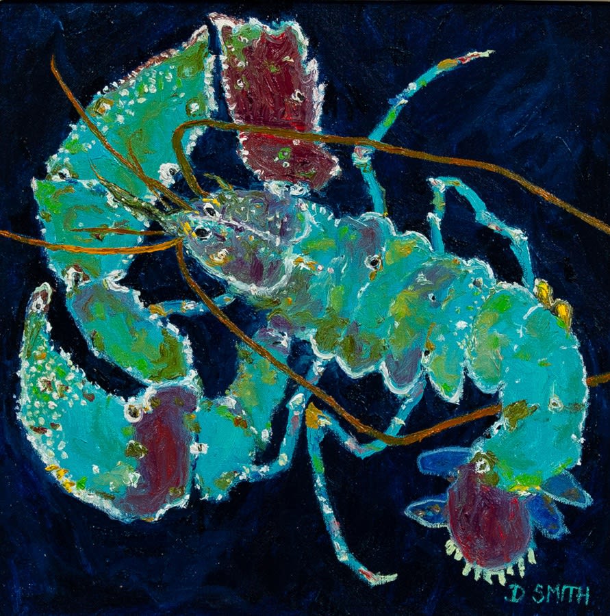 David Smith RSW, Barnacled Lobster