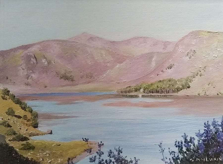 Janice Mcilwain, Looking towards Glas-Allt- Shiel, loch Muick
