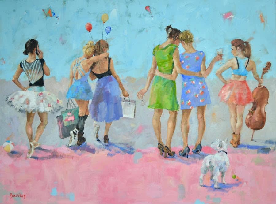 Muriel Barclay, Kite Flying