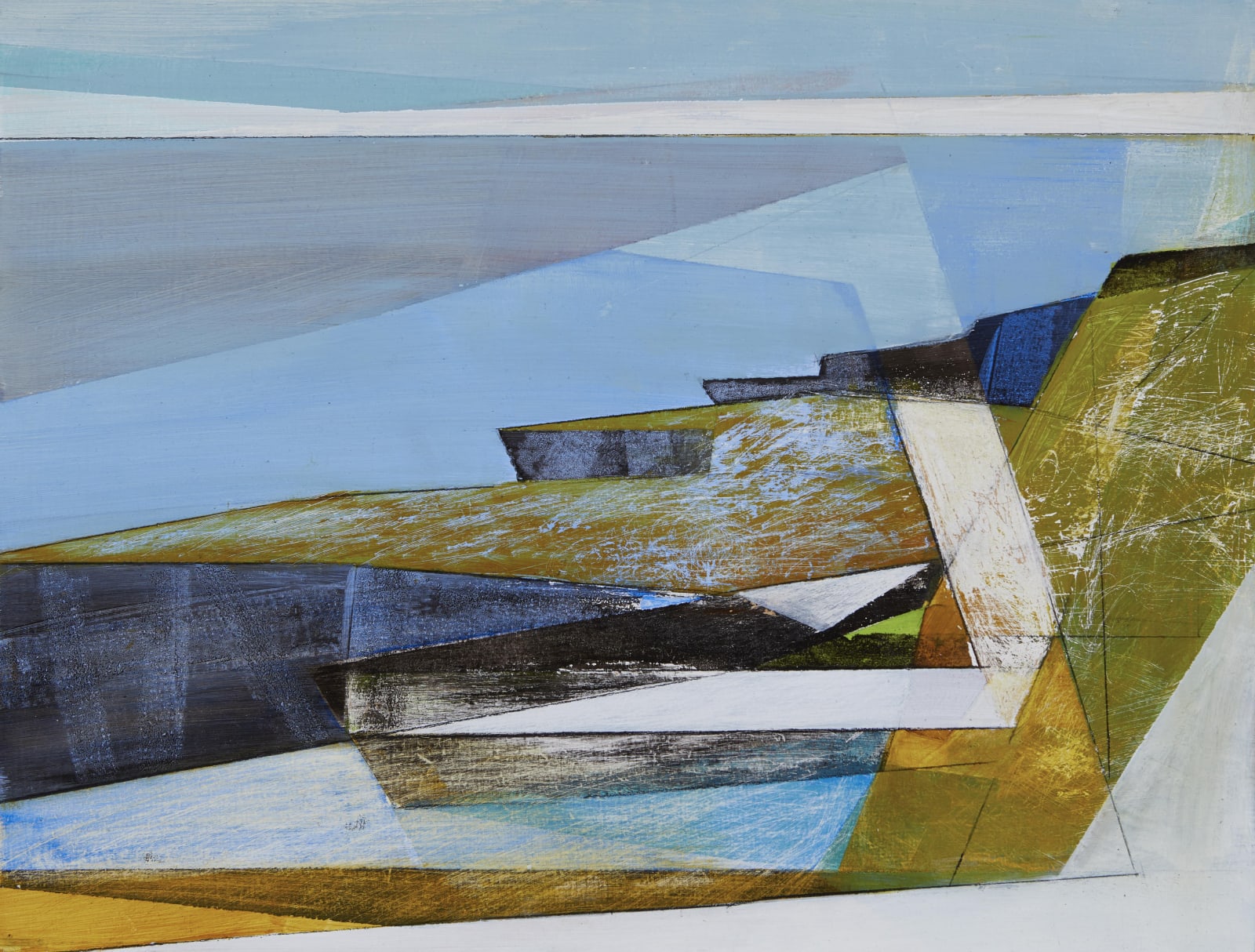 Angela Fewer, fractured landscape, 2015