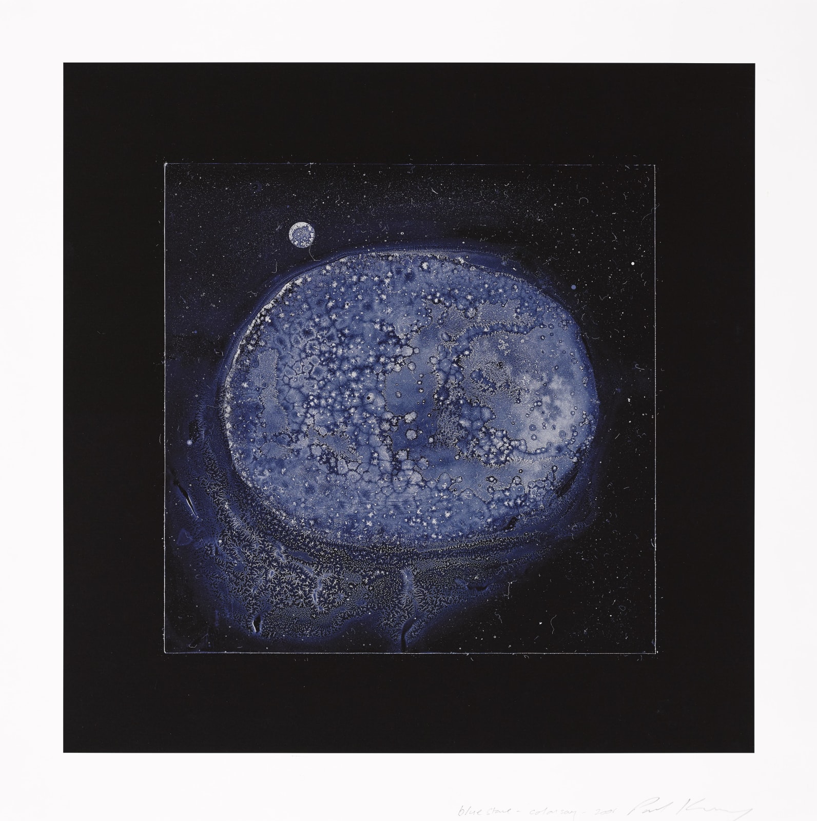 Paul Kenny, Blue Stone - Colonsay, 2008