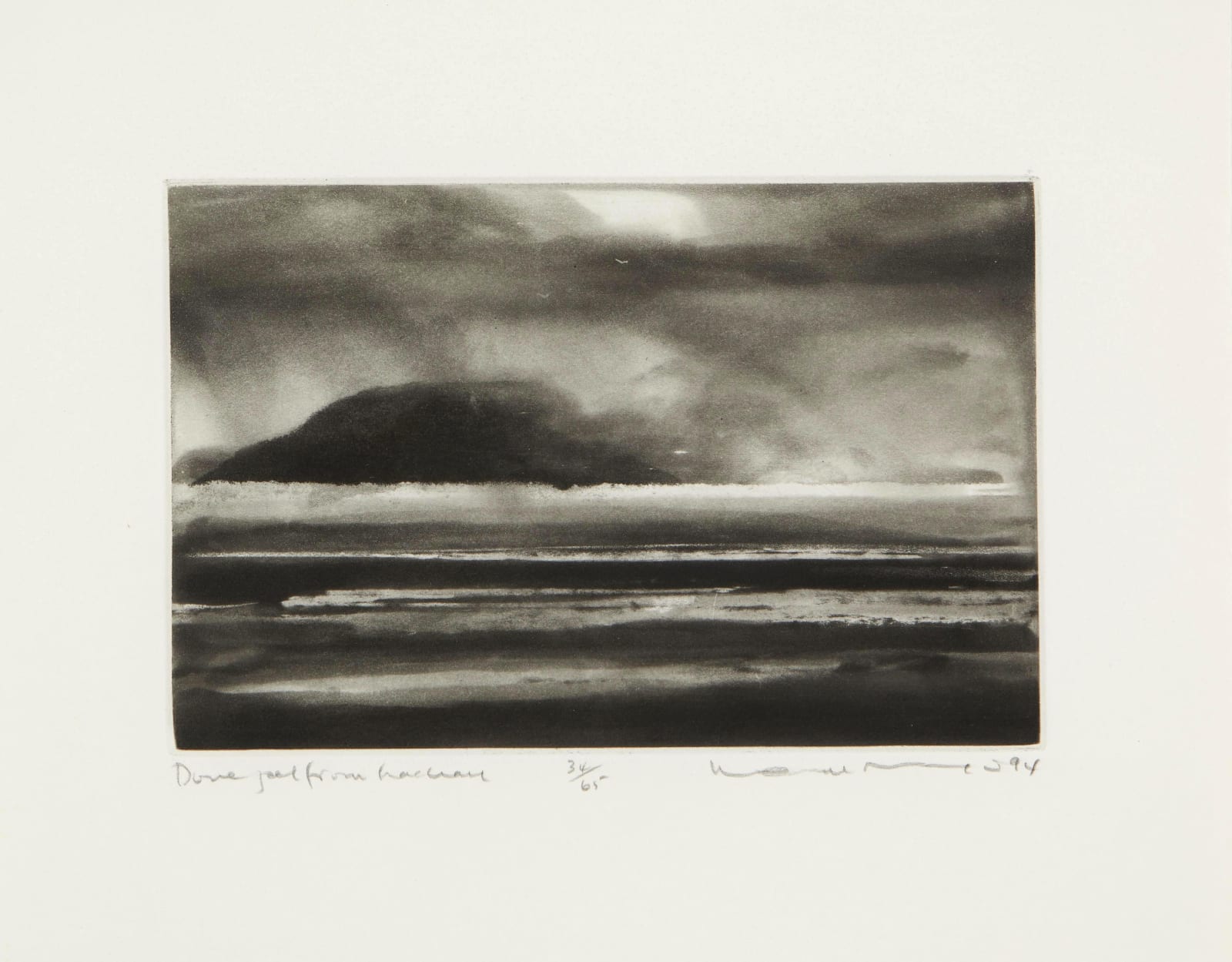 Norman Ackroyd, County Mayo 1- Donegal from Lackan, 1994