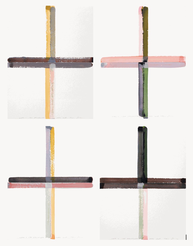 Trevor Sutton, Work 1 - 4 For Ballinglen, 2008