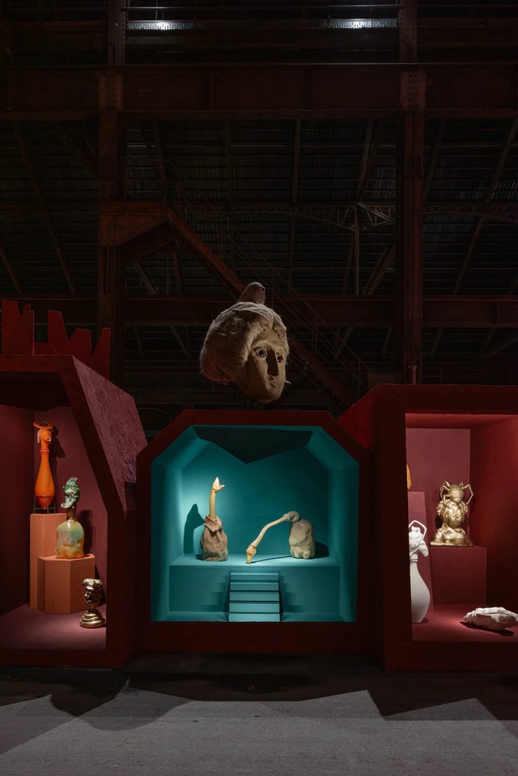 Wael Shawky, I Am Hymns of the New Temples, 2025, La Grande Halle, LUMA Arles, France. ©Victor & Simon /...