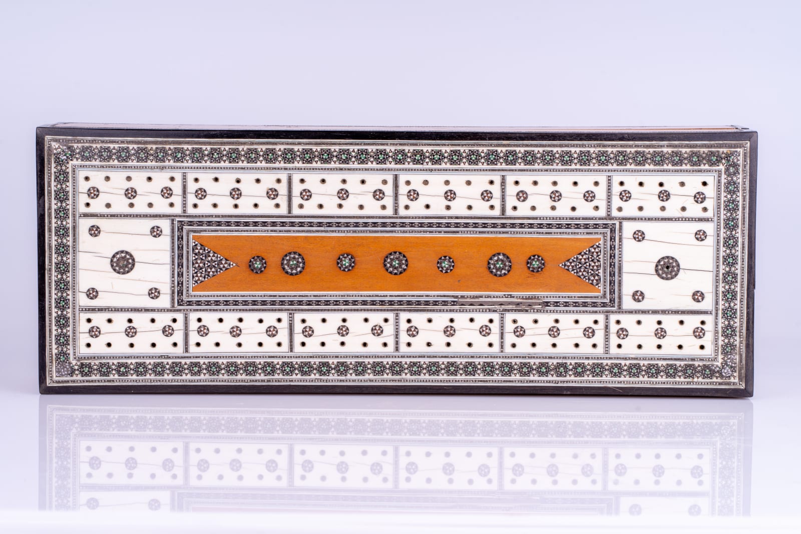 Buy antique Anglo Indian cribbage game box for sale