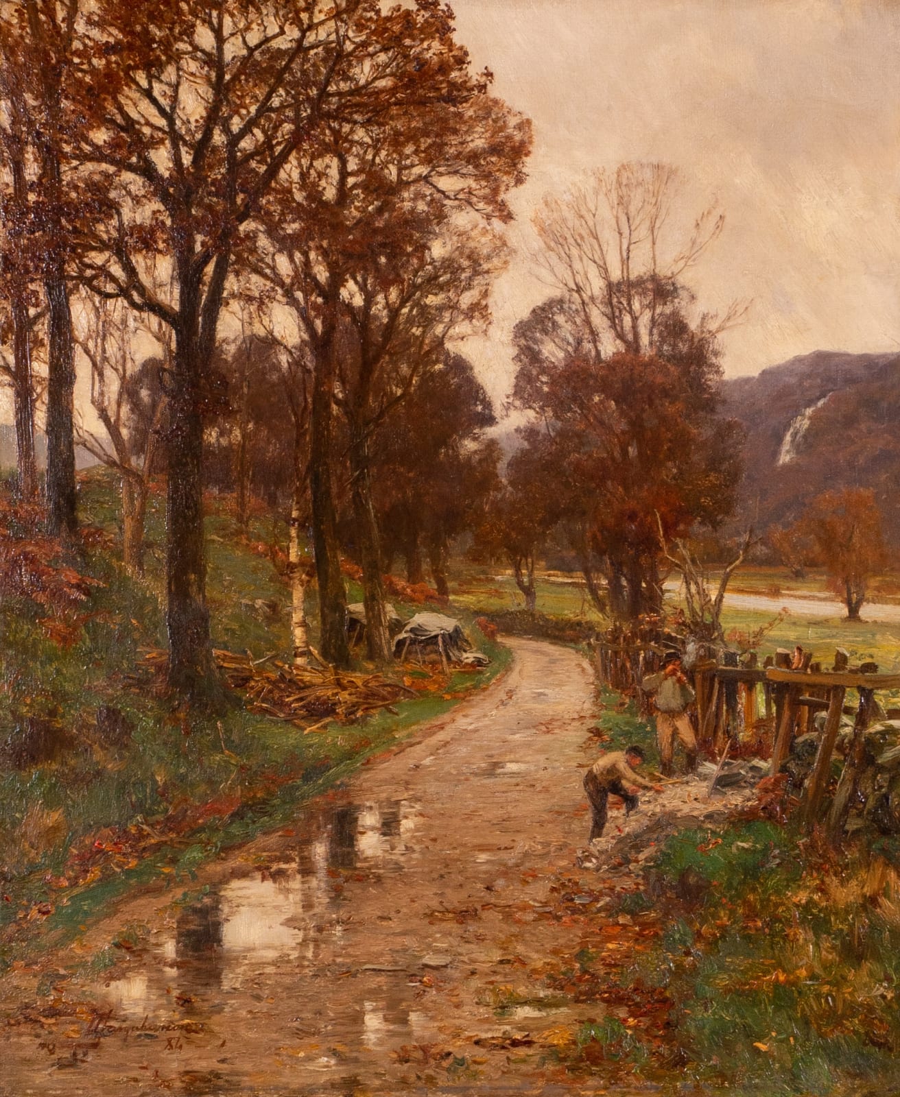 David Farquharson, The Wood Cutters, 1884
