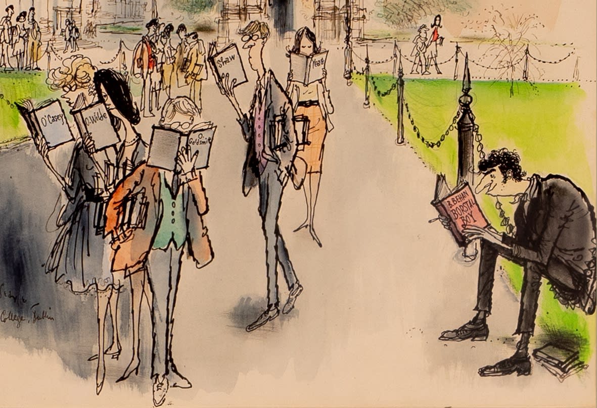 Ronald Searle, Trinity College Dublin
