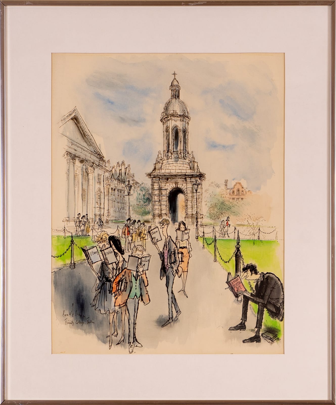 Ronald Searle, Trinity College Dublin