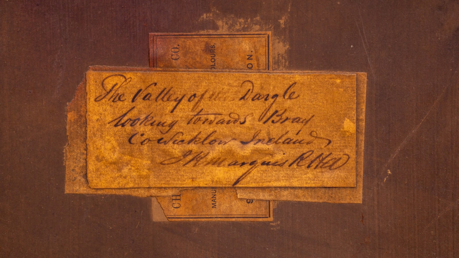 James Richard Marquis RHA, The Valley of the Dargle looking towards Bray